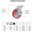 Iron Core TPU Heavy Duty Side Bremsrichter kastrieren