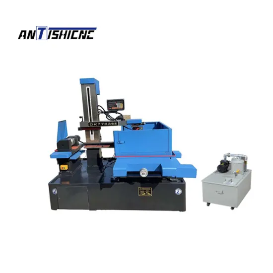 DK7763 High-Speed CNC Wire Cutting Machine for Fast Computer Programming and EDM Applications