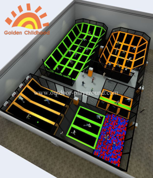 Max Indoor Multi-functional Trampoline Park