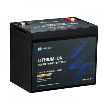 แบตเตอรี่พลังงานแสงอาทิตย์ LiFePO4 12.8V100Ah