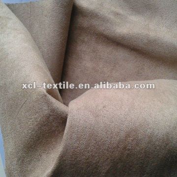 XCL micro-suede fabric bonded with knitting fabric sofa kits /cover fabric