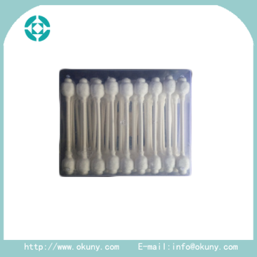 Disposable baby care/baby use big head plastic stick cotton swabs