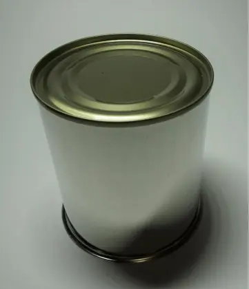 Tinplate tin can containers bottom cover