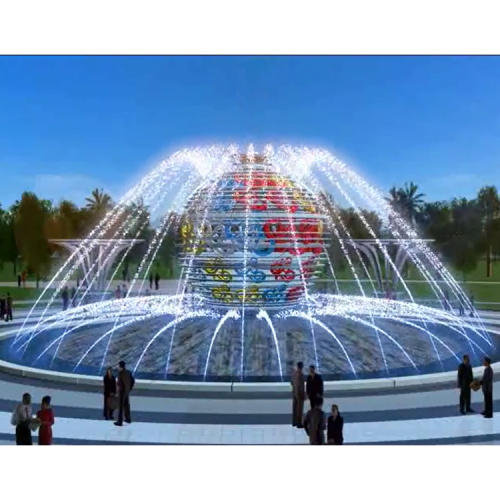 آؤٹ ڈور اسکوائر اطالوی باغ کا چشمہ