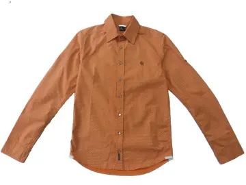 BOY'S PURE COTTON ORANGE SHIRT