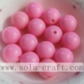 Wholesale Nice Round Smooth Acrylic Accessory Bead