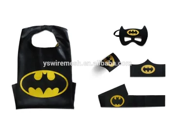 Superhero Cape and Mask Costumes For Kids SET- Capes, Masks Stickers and Tattoos