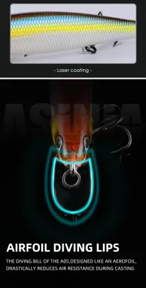 High Quality Factory Wholesale A03/A05 112mm 97mm Fish Lure