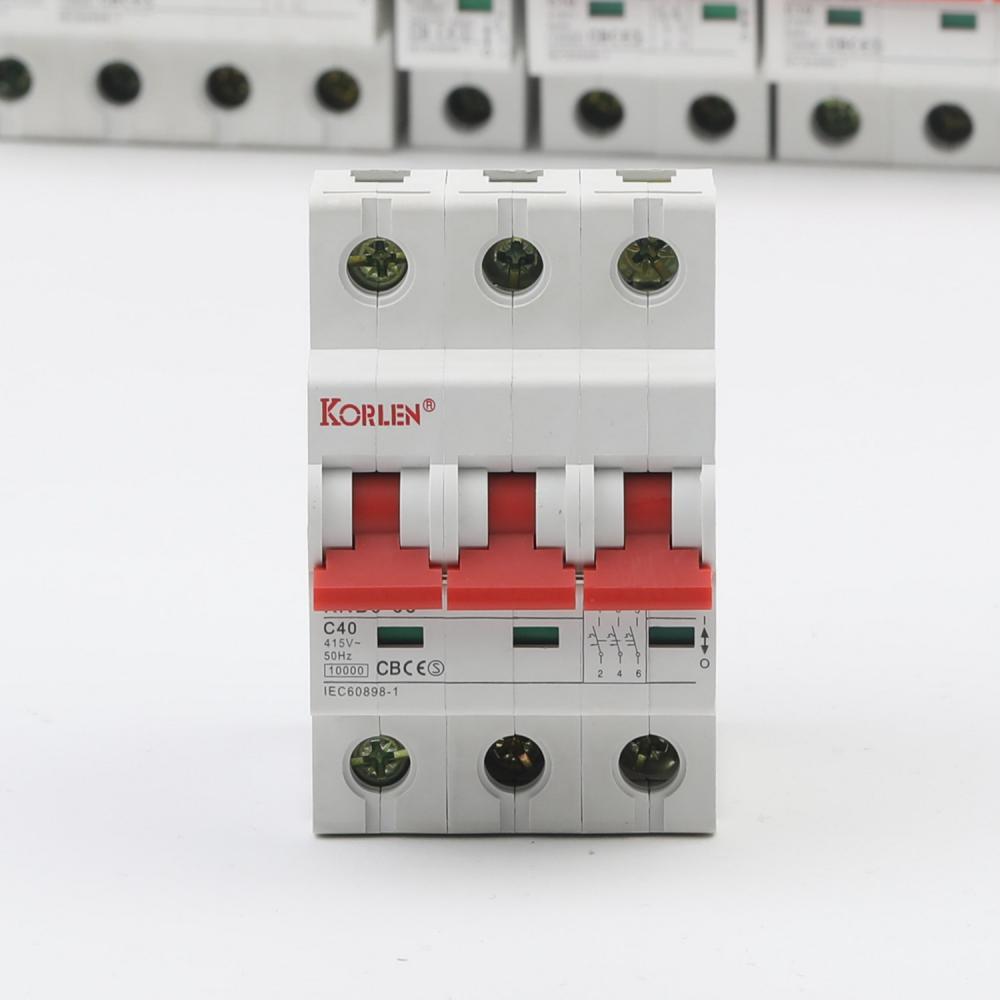 High Quality Mini Circuit Breakers KNB6-40 CB