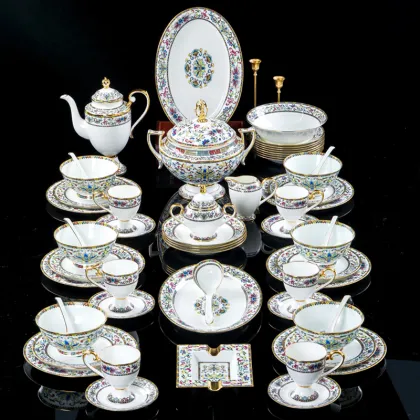 Porcelain dinner set tableware