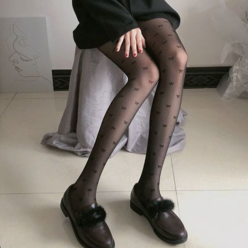 Cute polka dot stockings