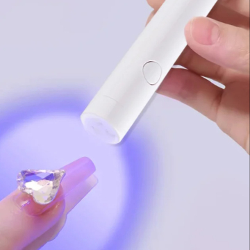 Mini Handheld UV LED Nail Lamp for Quick Dry Nail Polish: Wholesale Options Available