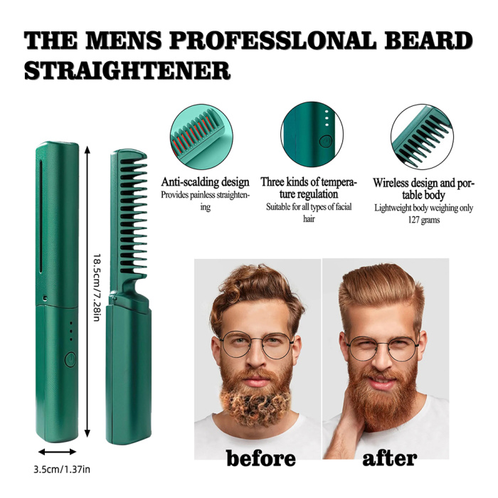 Conjunto de barba masculina de 10 peça