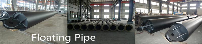 Steel dredging loating pipelines