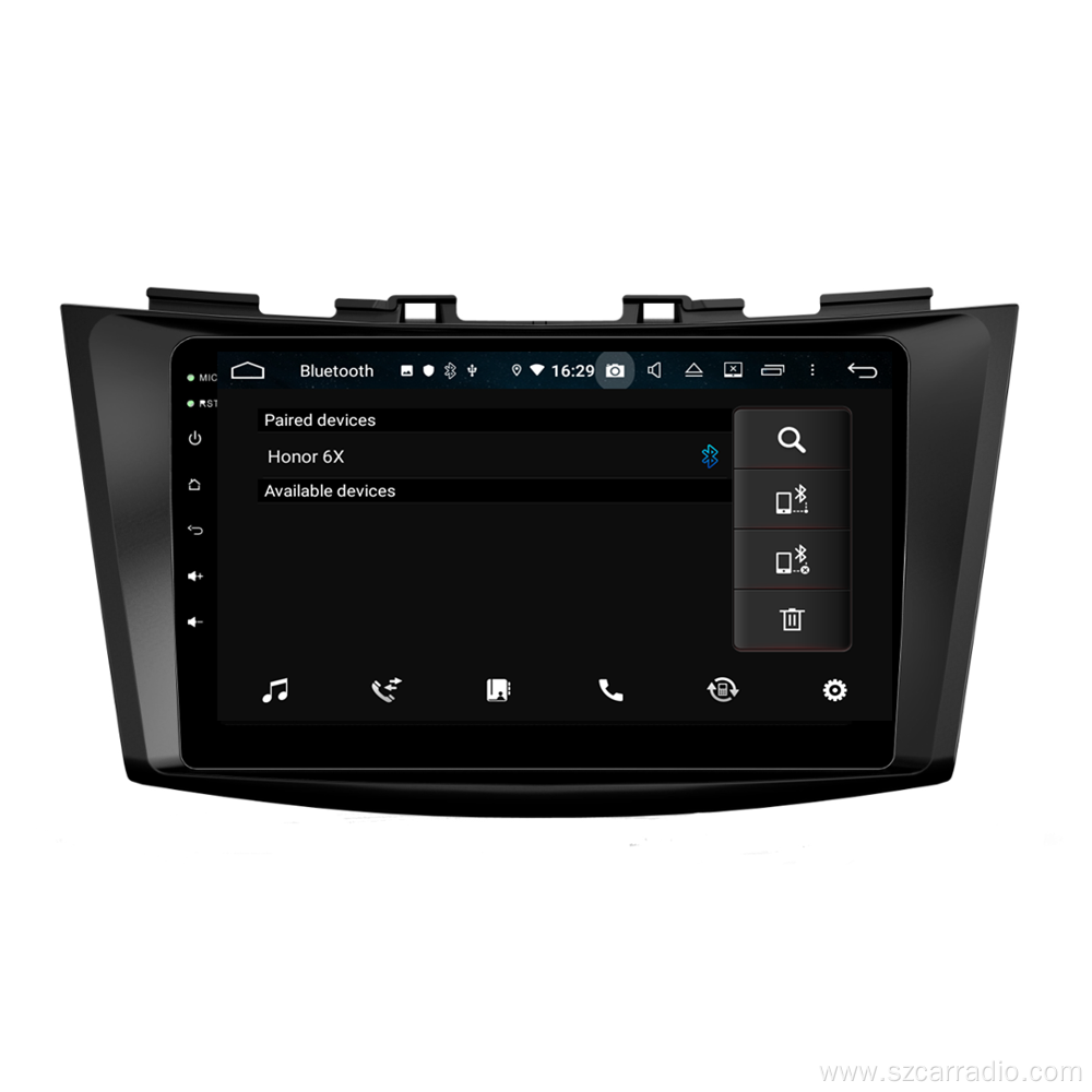 Klyde android car radio for SWIFT 2011 2012