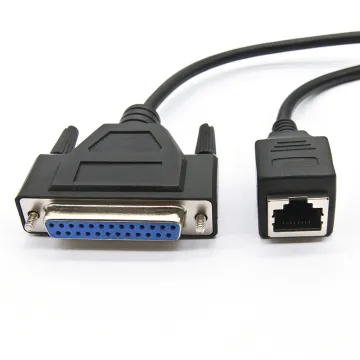 RJ45 Socket 8P8C to DB25 Female Cable Assembly