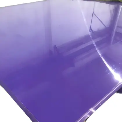 Purple PC Sheet for Industrial Precision Applications