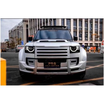 CH วัสดุคุณภาพร่างกายสำหรับ Land Rover Defender L663 ถึง Lumma Style (กันชนหน้า, กันชนหลัง, กระจังหน้า, กระโปรงด้านข้าง)