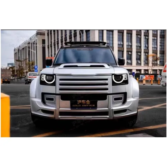 CH Material Quality Body Kit for Land Rover Defender L663 to Lumma Style (Front Bumper, Rear Bumper, Grille, Side Skirt)