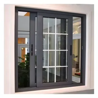 Aluminum Blind Alloy Doors with Glass Windows and Arch Designs
