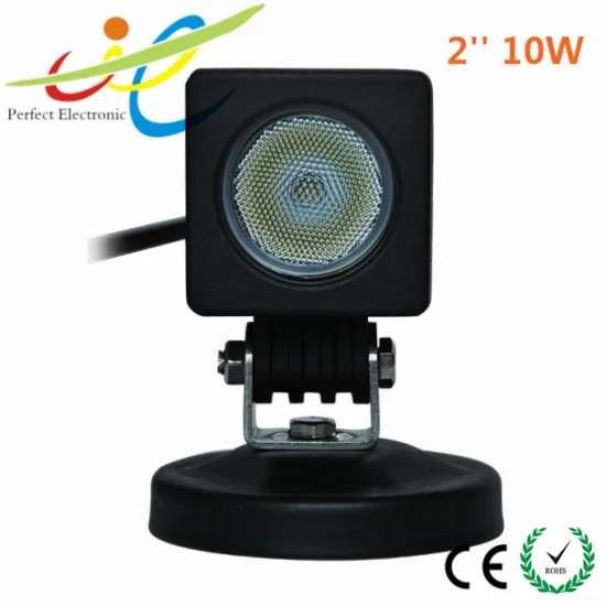 2"10W cree LED driving work light for truck,motorcycle,scooter ,atv