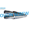 110mm Twin Parallel Screw and Barrel for Bandera PVC Extruder