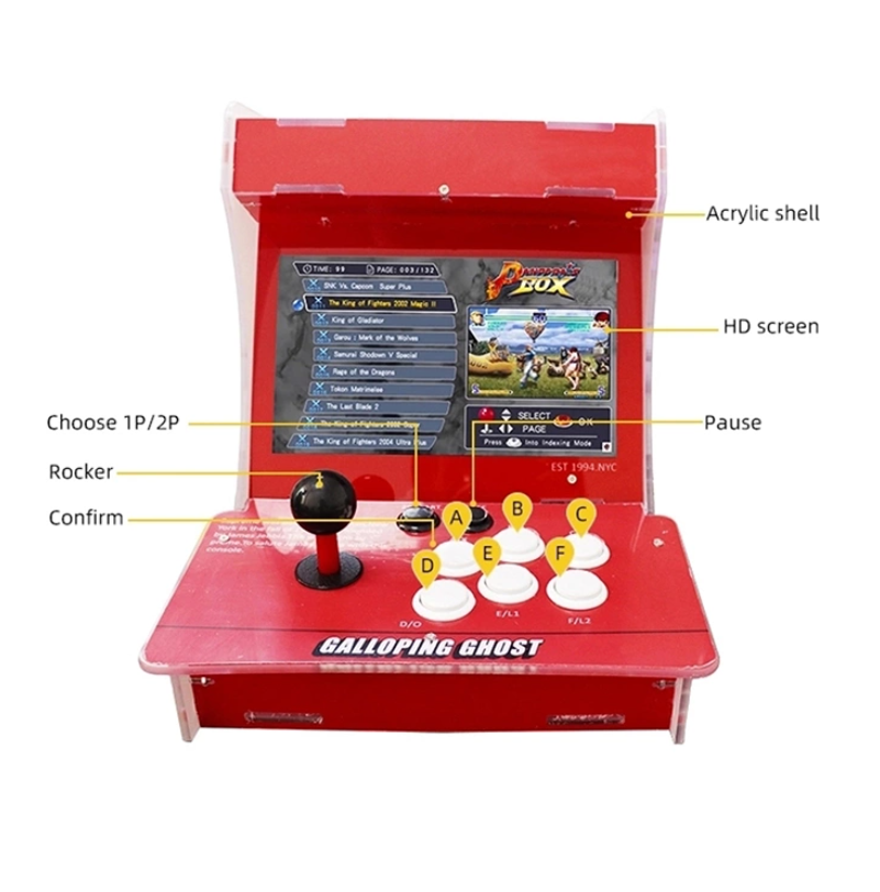 Einzelspieler-Arcade-Spielbox