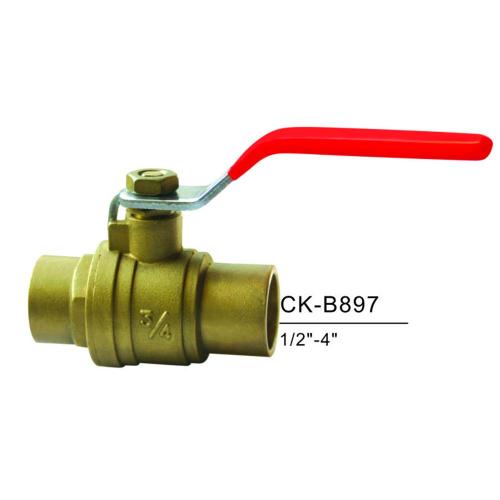 Valve à billes en laiton CK-B897 1/2 "-4" 600wog