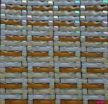 Electroplated Arch Glass Mosaic Tile