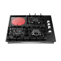 4 burner built in gas cooker gas hob