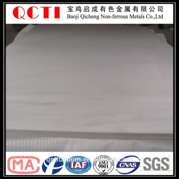 polished and annealed Grade 5 (Ti-6Al-4V) Titanium alloy plate/sheet