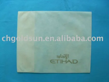 Airline Disposable Non woven Hotel Pillow Cases Design