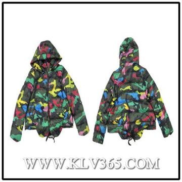 Designer Clothing Wholesale Women Fashion Winter Duck Down Padding Jacket with Hoody