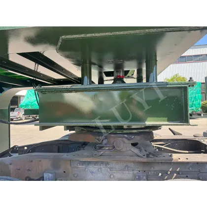 Custom Low Bed Truck Trailer for Helicopter Transport - Luyi Factory