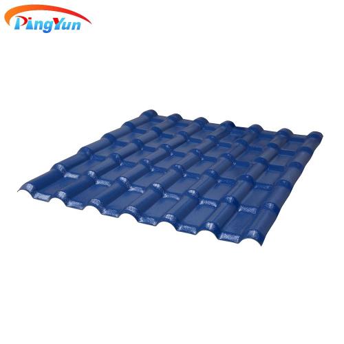 Hot sell high quality ASA Spanish style synthetic resin roof tile for housetop