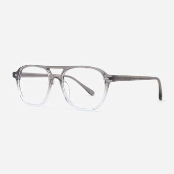 Square Aviator Acetate Unisex Optical Frames