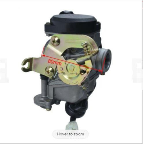 139QMB/139QMA Big Bore Carburetor for 50cc Scooters, Motorcycles & ATVs