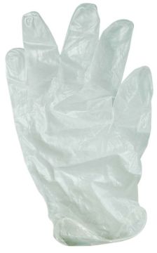 Disposable 100% Polyester Vinyl Gloves 011