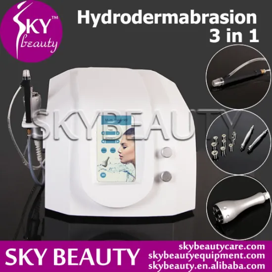 New 3 in 1 RF Diamond Microdermabrasion Hydrotherapy Machine for Skin Rejuvenation