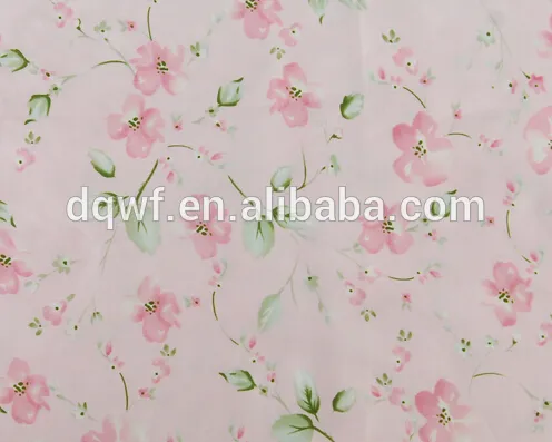 Most popular polyester 100% fabric pongee lady fabric printing