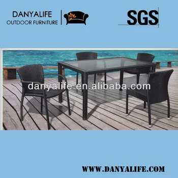 DY-IRON-0016,rattan chairs,wicker chairs,garden sets,dinning set,lounger,rattan table