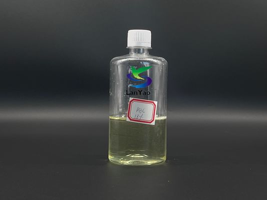 浄水用の黄色がかったPAC