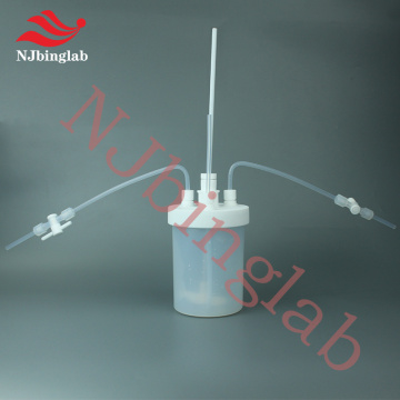 NJbinglab PFA translucent reaction vessel, low background, for new material experiment