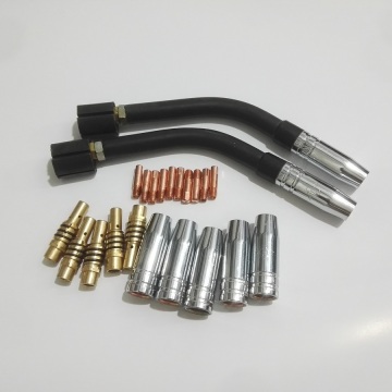 Electrodo de consumibles de pistola de 15AK Binzel torch