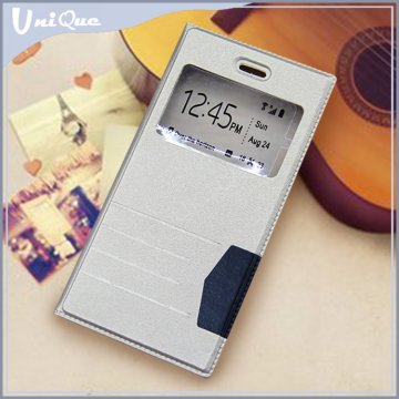 Hot selling magnet window press pu leather flip cover for samsung galaxy A7 Custom mobile phone case for iphone 5se for moto x