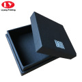 Luxury Small Black Match Box with White Logo