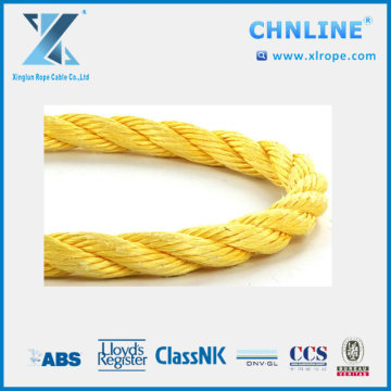 Chnline Yellow 12mm 3 Strand Mooring Rope Rope Polypropylene Rope Choice