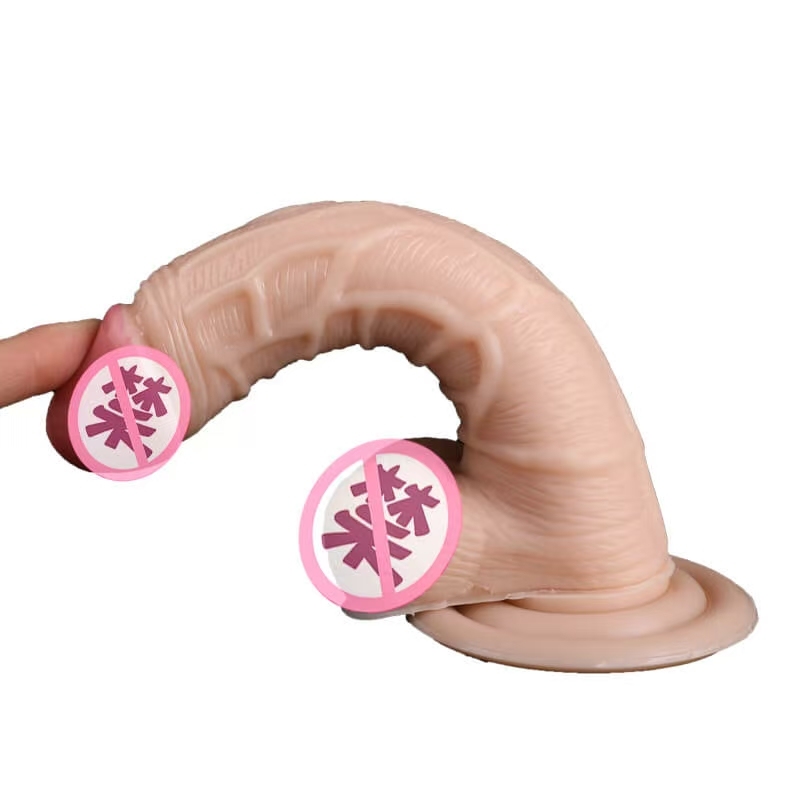Female toy David powerful suction cup silicone penis