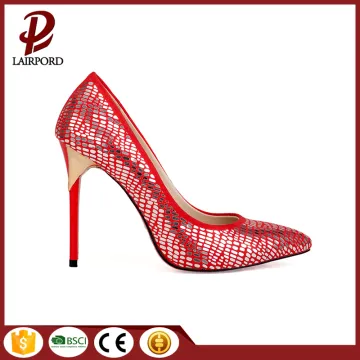 sexy high heel shoe with small sequins