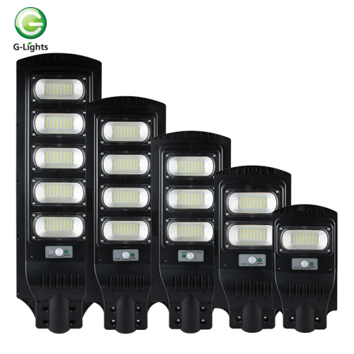 Outdoor 180 240 300 watt Tutto in un lampione solare a led